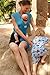 Beachfront Baby Wrap - Versatile Water & Warm Weather Baby Carrier | Made in USA with Safety Tested Fabric, CPSIA & ASTM Compliant | Lightweight, Quick Dry (Caribbean Blue, One Size)