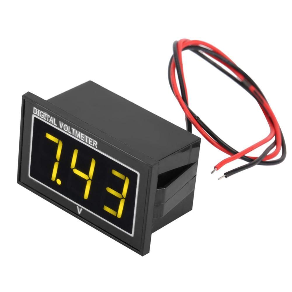 1PC Digital 0.56″ LED Display Waterproof High Precision Voltmeter DC