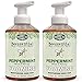 Beessential All Natural Bulk Foaming Hand Soap Refill, 16 oz 2 Pack Peppermint | Made with Moisturizing Aloe & Honey - Made in the USA