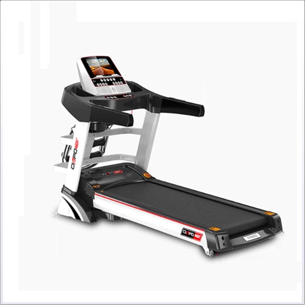 FFUSHAN Treadmill home ultra-quiet fitness folding touch color screen electric treadmill