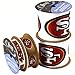 Offray NW7212AZ San Francisco 49ers Printed Craft Ribbon Pack, 12-Yard