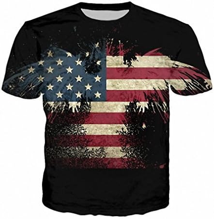 3D Full Over Print T Shirt Summer Colorful Unisex Tee Galaxy Funny Top Shirt Men's Casual T Shirt 6 US XXS