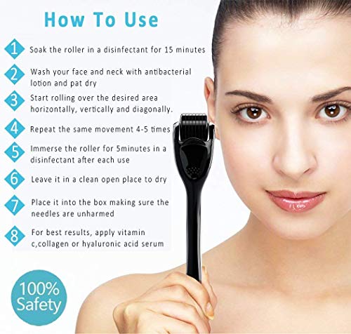 Beauty 540 Micro Needles Derma Roller Skin Care Tools/0.25mm