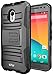 E LV Case for Moto G3 (3rd. Generation) (2015) (Shock Proof Defender) Shell Holster Full Protection from Drops and Impacts for Moto G3 Moto G (3rd. Generation) (2015) - Black