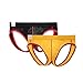 Athlete’s Jockstrap Supporter Mesh Stretch Thong Briefs 2-Pack Size M