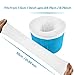 Lambow 20-Pack of Pool Skimmer Socks - Filter Savers for Filters, Baskets, and Skimmers