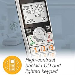 AT&T CL84107 DECT 6.0 Expandable Corded/Cordless