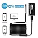 Wireless Endoscope, GOODAN Updated 1200P WiFi Borescope Inspection Camera 2.0MP HD Snake Camera 8 adjustable LED Light for both Android and IOS Smartphone,iPhone,Samsung,Tablet,PC - Black(16.5 FT)