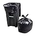 Tasker 55-60 Gallon Trash Bags Heavy Duty, (Value Pack 100 Bags w/Ties) Large Black Outdoor Trash Bags, Extra Large Trash Can Liners, 60 Gal, 55 Gal, 50 Gallon Trash Can Liner Capacity