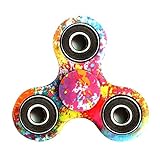 Ligart Camouflage Print Floral Fidget Toys Spinner EDC Focus Toy for Killing Time Stress Reducer Hand Spinners for Adults and Kids