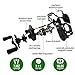 Baitcasting Reels, 18 LBs Carbon Fiber Drag Baitcaster Reels With Aluminum alloy Line cup,19+1 Stainless BB - 9.1:1 Gear Ratio Fishing Reels