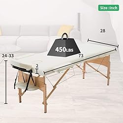 BestMassage Massage Bed Portable Massage Table 28