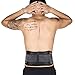 FUNTW Lumbar Lower Back Brace and Support Belt with Dual Adjustable Straps.Spontaneous Heat Acupuncture Magnetic Therapy-Trimmer Slimmer Compression Band for Weight Loss Workout Fitness