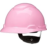 3M Hard Hat SecureFit H-700 Series Cap Style Safety Helmet with Uvicator Sensor, 4-Point Pressure Diffusion Ratchet Suspension
