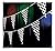 RACING Nascar Daytona Race Car Black & White CHECKERED Pennant FLAG BANNER 100ft
