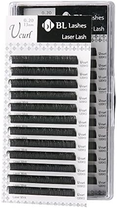Eyelash Extension Fake Eyelash BL Laser Lash U Curl Thickness 0.20mm (0.20X11mm)