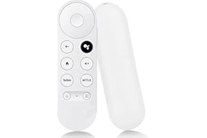 Replacement Voice Remote Control for Google Chromecast 4K Snow HDTV, for Google TV Streamer 4K, for G9N9N GA01409-US GA01919-