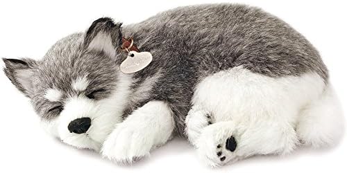 Realistic Breathing Dog Pet - Alaskan Husky - Cuddly Puppy Love - Life Like