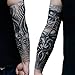 4pk Tattoo Elastic Arm Sleeves Cooling Athletic Sport Skins Sun Protective Gear Fake Tattoo Sleeves