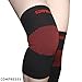 COMPRESSX 17 CM Performance Knee Sleeves - 1 x Pair - Compression Sleeve Support for Running, Jogging, Sports, Joint Pain Relief, Arthritis and Injury Recovery (Large)
