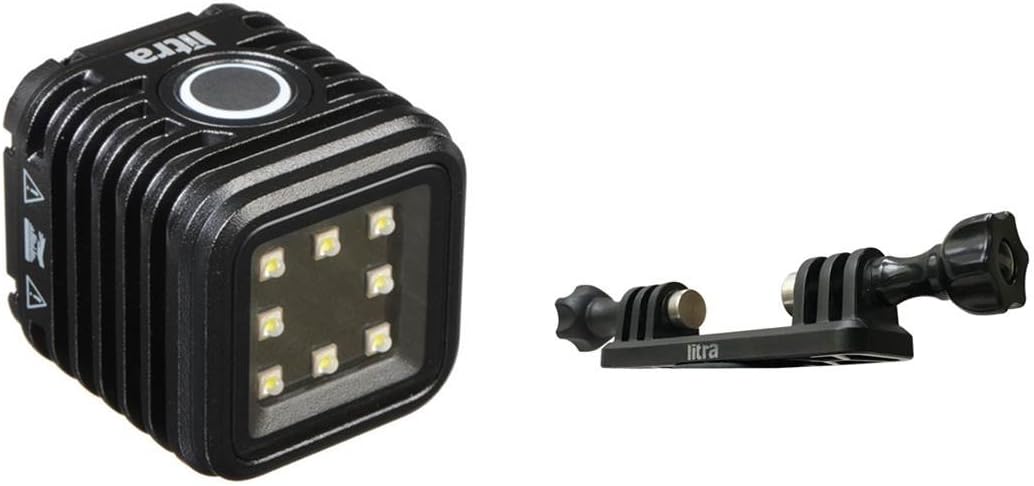 LitraTorch (Water Proof Photo & Video Light) + Double Mount Bundle