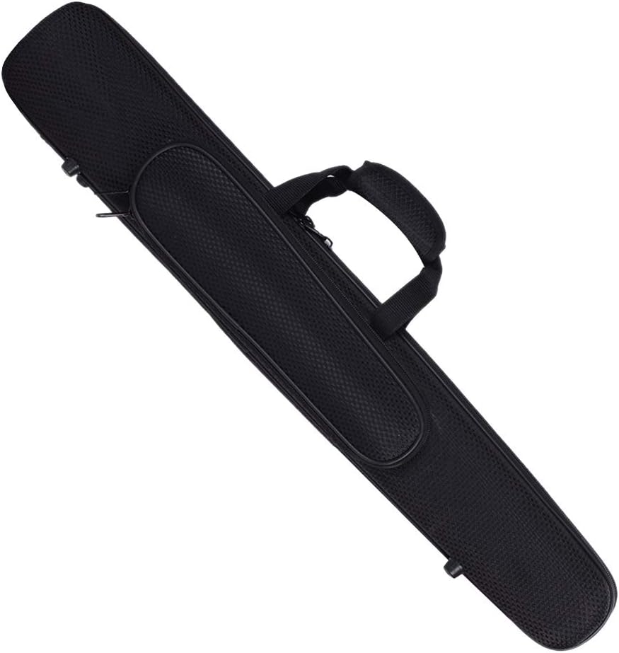gazechimp Clarinet Oboe Soprano Saxophone Electronic Torch Sax Gig Bag, Lightweight Solid Construction Gig Bag With Pockets for Mouthpiece, Reeds, Straps - Canvas Black