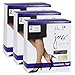 Just My Size Womens 2 Pair Set of 3 Smooth Finish Control Top RT - Best-Seller! 4X, Suntan