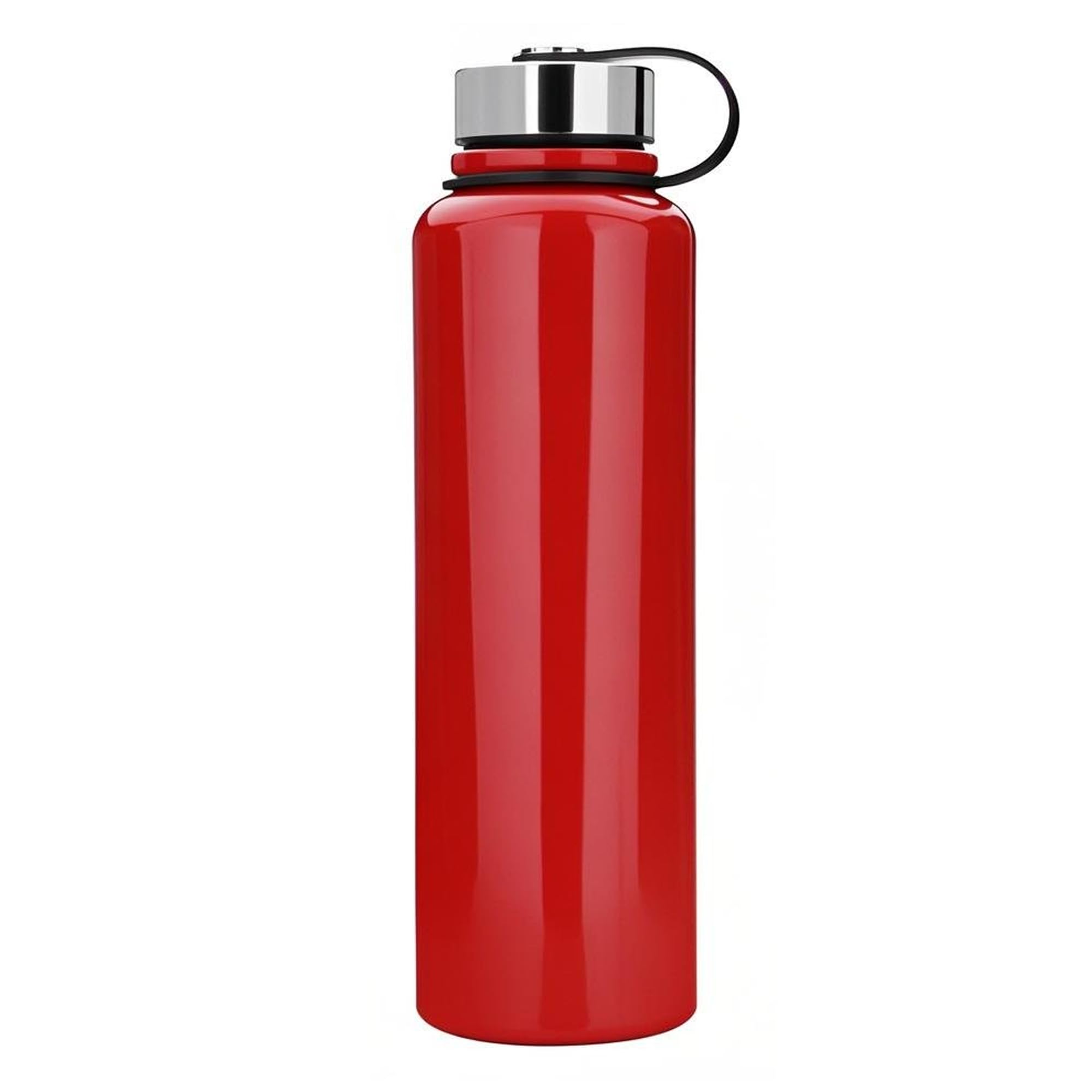 1.5L Stainless Steel Vacuum Insulated Leak Proof Double Wall Sports Flask for Sports (Red,1.5L)