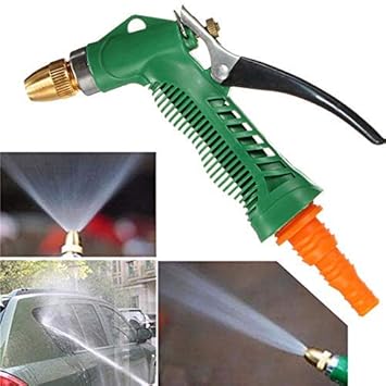 Sajani Water Spray Gun - Plastic Trigger High Pressure Water Spray Gun for Car/Bike/Plants - Gardening Washing