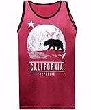 tees geek California Republic Moonwalk Men's Muscle Tee Tank Top