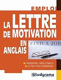 La  lettre de motivation en anglais
