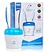 Portable DUO UV Toothbrush Holder and Sanitizer - Clinically Proven FDA Listed Medical Device - Fits 2 Toothbrushes or Battery Operated Toothbrushes - Doctor Recommended by Oral SteriClean