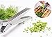 Herb Scissors - 5 Extremely Sharp Stainless Steel Blades - Multipurpose Use Kitchen & Garden Herbs Shear - With Cleaning Comb And Anti-Slip Handle - by Utopia Kitchen