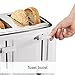 Proctor Silex 24216 Toaster with Wide Slots & Toast Boost, 4-Slice, White