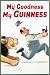 Classic Guinness "Chase the Zookeeper" Ad 24x36 Poster