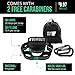 Bear Butt Kodiak Hammock Straps For Trees - 20 Feet Long Hammock Tree Straps - 40 Combined Loops - Holds 1000 Pounds - Camping Hammock Straps - Hammock Tree Straps With Carabiner - Hammock Accessories