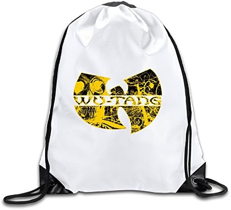 AYASHOP Wu-Tang Clan HIP-HOP Band Logo Drawstring Backpack Sack Bag/Travel Bag