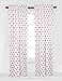 Bacati - Single Light Filtering Curtain Panel Playful Fox Orange/Grey