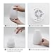 MOKOQI Essential Oil Diffuser Vaporizer,Aromatherapy Ultrasonic Cool Mist Humidifier 100ml with 7 Color LED Lights Changing and Waterless Auto Shut-off Fuction,BPA Free for Home Office Bedroom Room