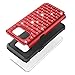 TILL S8 Case, Galaxy S8 Case for Girls Women, (TM) Studded Rhinestone Crystal Bling Shock Absorbing Hybrid Defender Rugged Slim Case Cover for Samsung Galaxy S8 S VIII 5.8 Inch 2017 [Red]