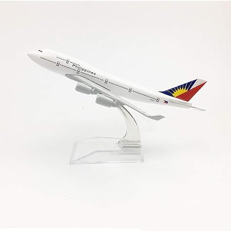 1:300 Philippine Airlines Boeing 747-400 Scale Metal Model Airplane, Highly Detailed Souvenir Model Aircraft Collection