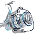 Dr.Fish Super Battler 10000 Saltwater Spinning Reel Tuna Shark Offshore Fishing Ultrahigh Line Capacity 4.5:1 9+1BB