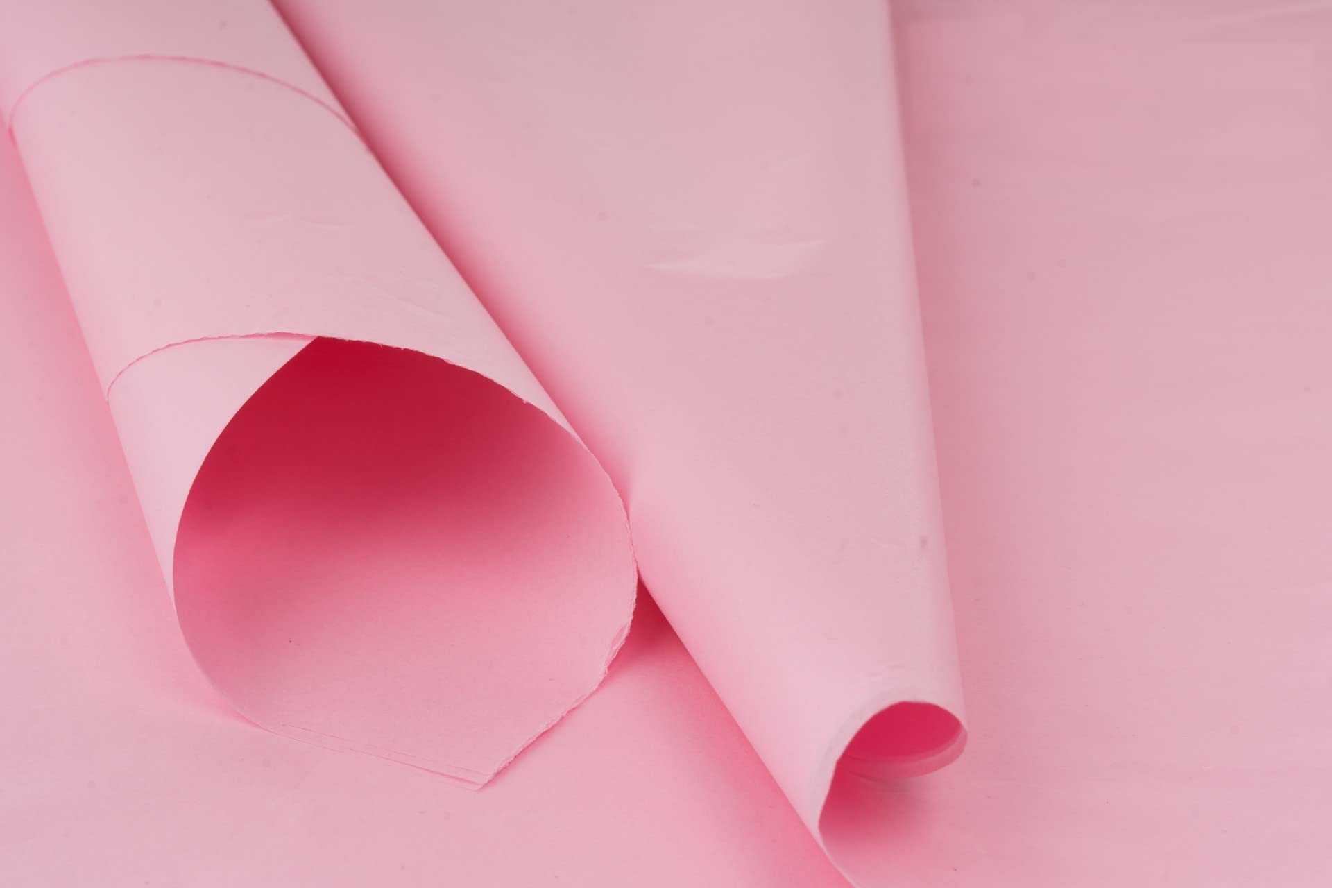 Coloured Tissue Paper/Gift Wrap/Wrapping Paper Sheets (20" x 30") Available in 10s / 25s & 50s (Pale Baby Pink, Pack of 50)