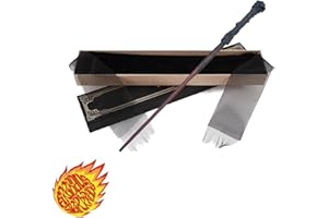 Magic Wand Wizard Wands with Fireball Shooting Effect for Party Birthday Favors Costume Accessory