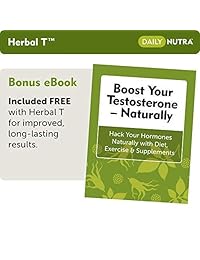 Herbal T Testosterona Natural Booster: Aumenta la energía, la resistencia y la libido. (3 unidades), 1