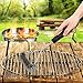 BBQ Grill Brush Set, Barbecue Grill Brush and Scraper, 12-Inch 3-Sided Grill Brush - Two Set for All Grill Cleaning, Great BBQ Grilling Accessories Gift