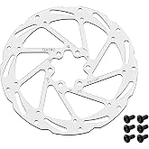 TEKTRO Road &amp; Gravel Disc Brake Rotor, Silver, TR-52 Disc | Compatible with select disc brake systems, stainless steel construction, consistent braking, optimized heat management
