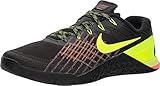 Nike Mens Metcon 3 Training Shoe BLACK/VOLT-HYPER CRIMSON-HOT PUNCH 10.5