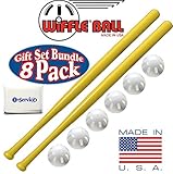 Wiffle Ball 6 Baseballs Official Size 6 Pack, and Wiffle Ball 32