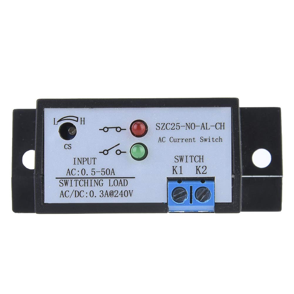 Sxhlseller SZC25-NC-AL- Self Supply AC 0.5-50A Current Sensing Switch AC Current Sensing Switch Current Sensing Relay